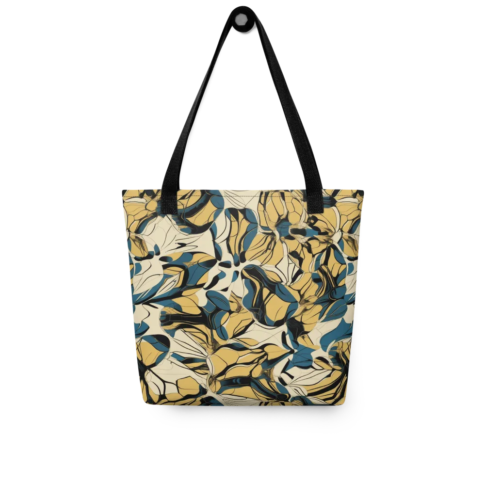 Indigo Marigold on Tote Bag — Front