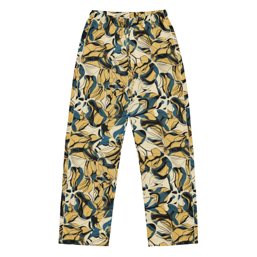 Indigo Marigold on Women's Pajama Pants — Front