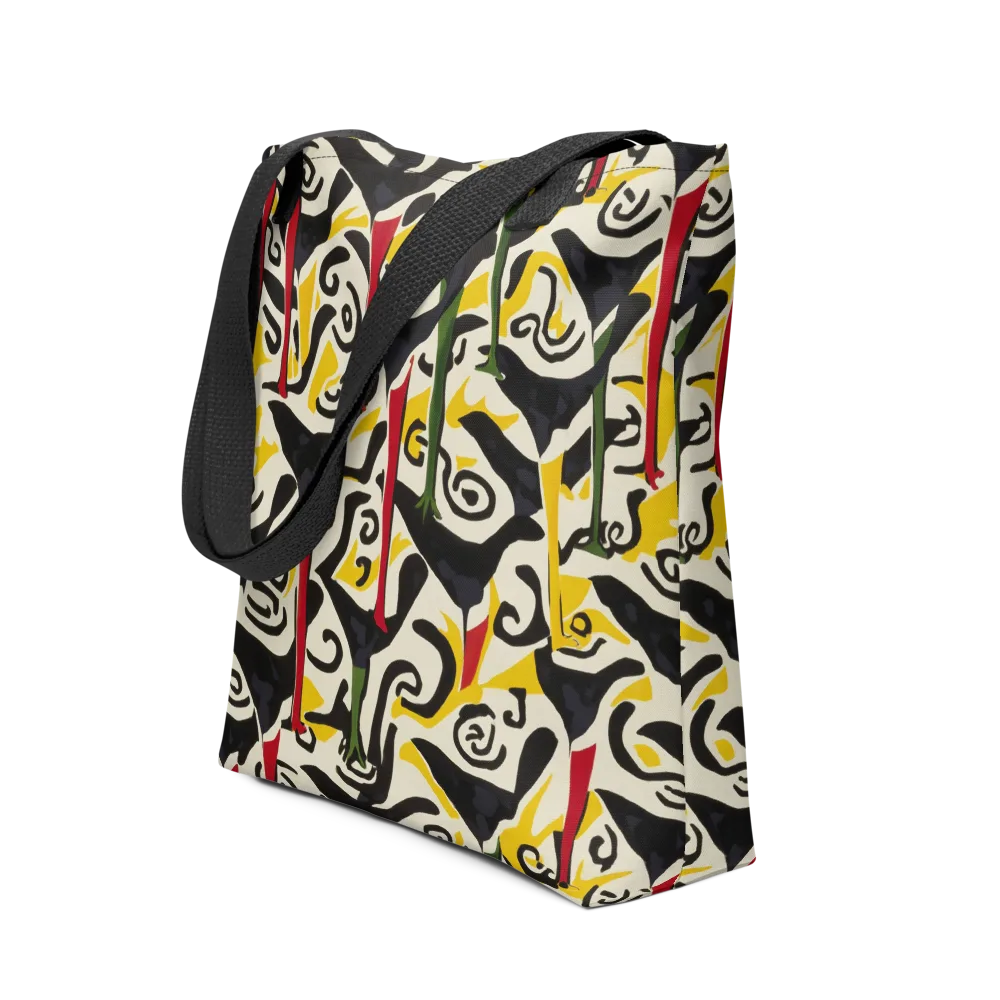 Inkblot Menagerie on Tote Bag — Front
