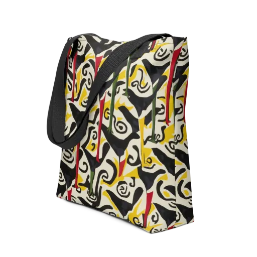 Inkblot Menagerie on a Tote Bag