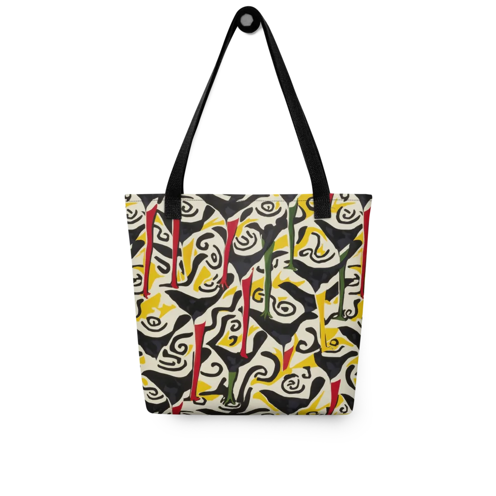 Inkblot Menagerie on Tote Bag — Front