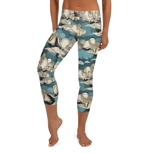 Cloudline Current on a Capri Leggings