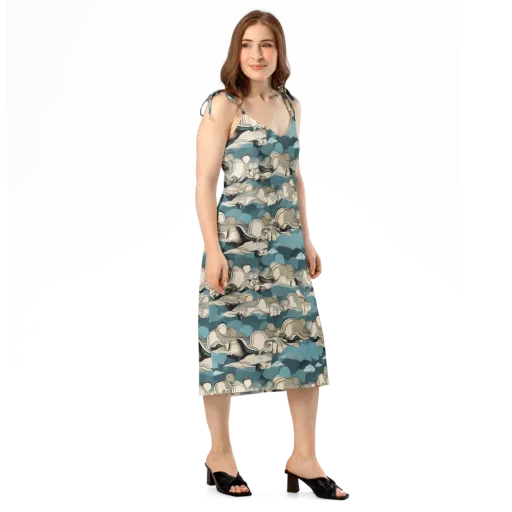 Cloudline Current on a Slip Dress