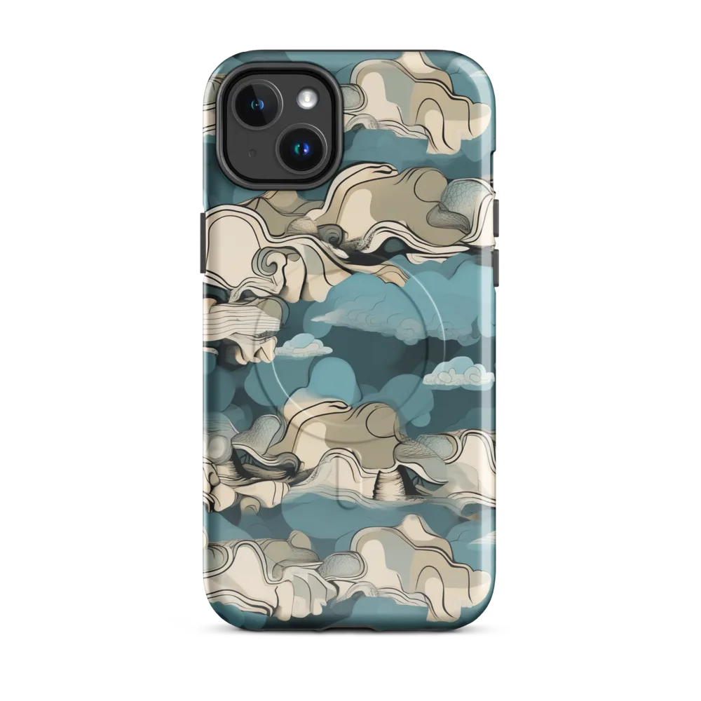 Cloudline Current on MagSafe Tough Case for iPhone® — Front