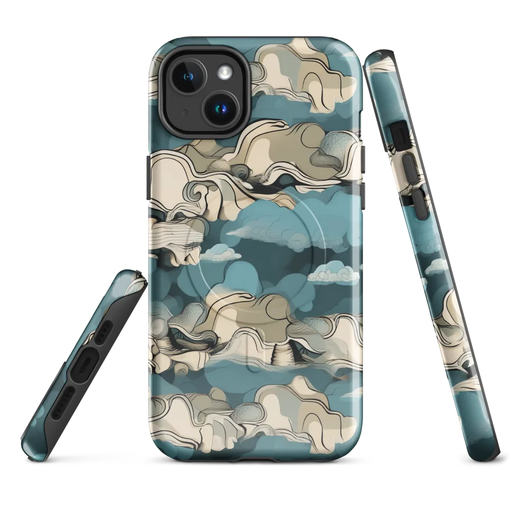 Cloudline Current on MagSafe Tough Case for iPhone® — Front