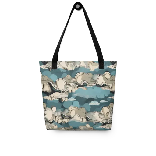 Cloudline Current on a Tote Bag
