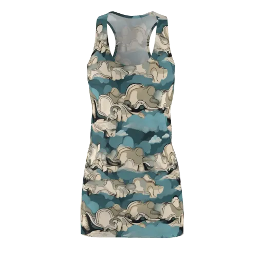 Cloudline Current on a Racerback Dress