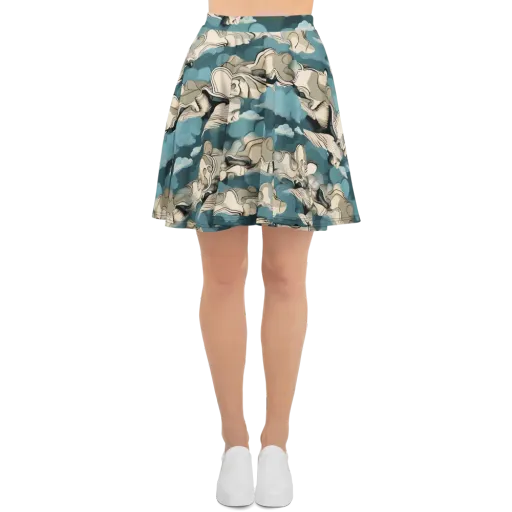 Cloudline Current on a Skater Skirt