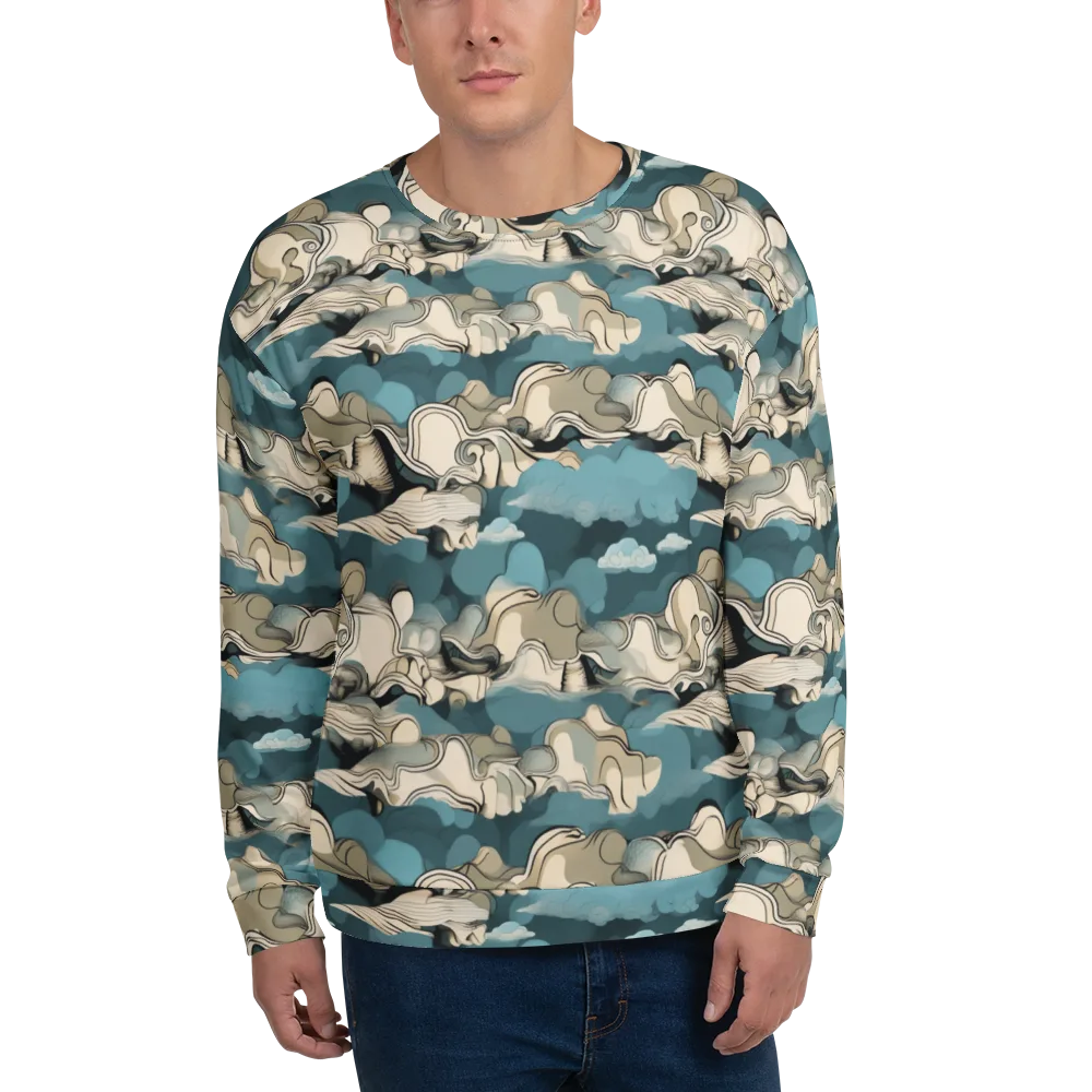Cloudline Current on Sweatshirt — Front
