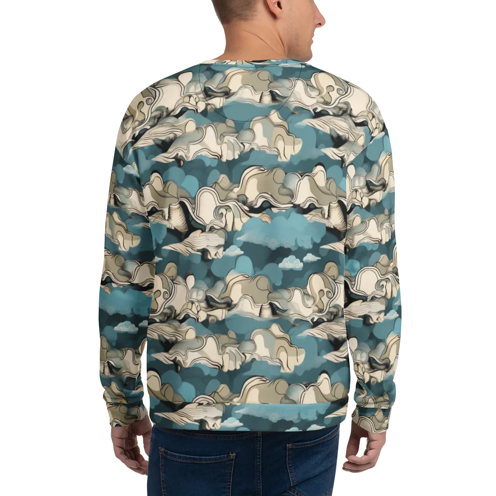Cloudline Current on Sweatshirt — Back