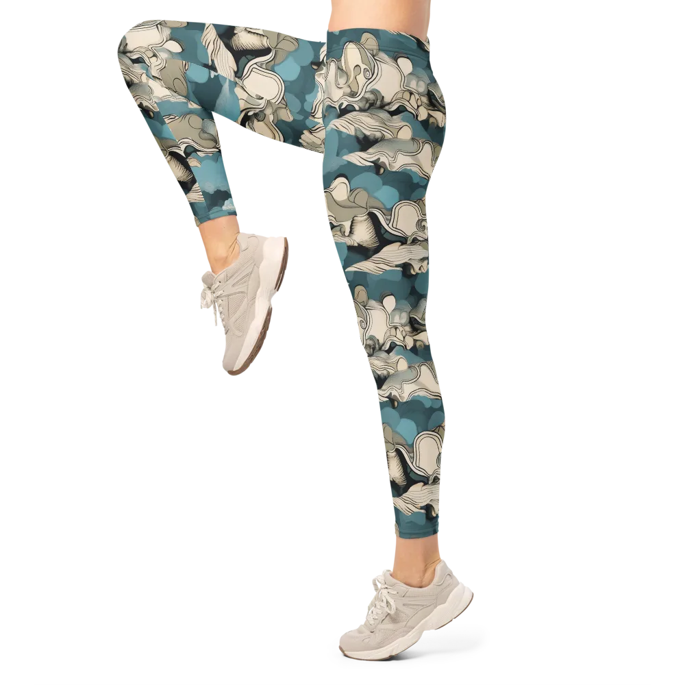 Cloudline Current on Leggings — Left