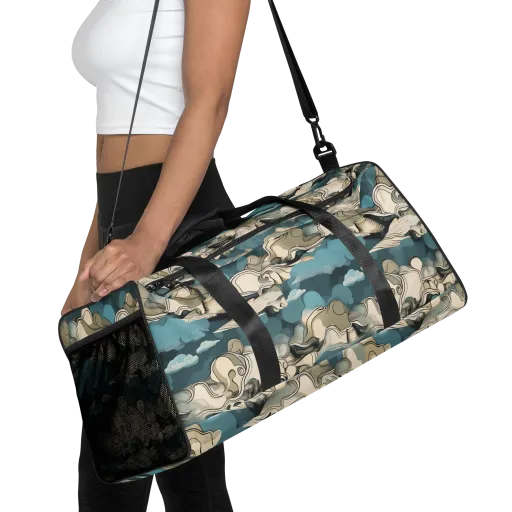 Cloudline Current on a Duffle Bag