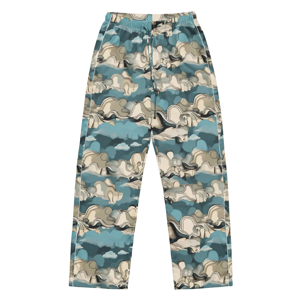 Cloudline Current on Women's Pajama Pants — Front