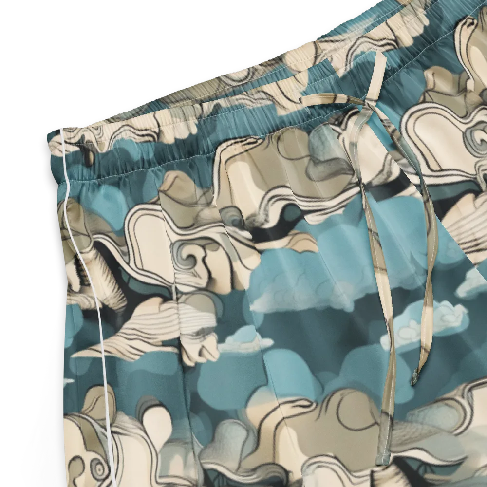 Cloudline Current on Women's Pajama Shorts — Product details
