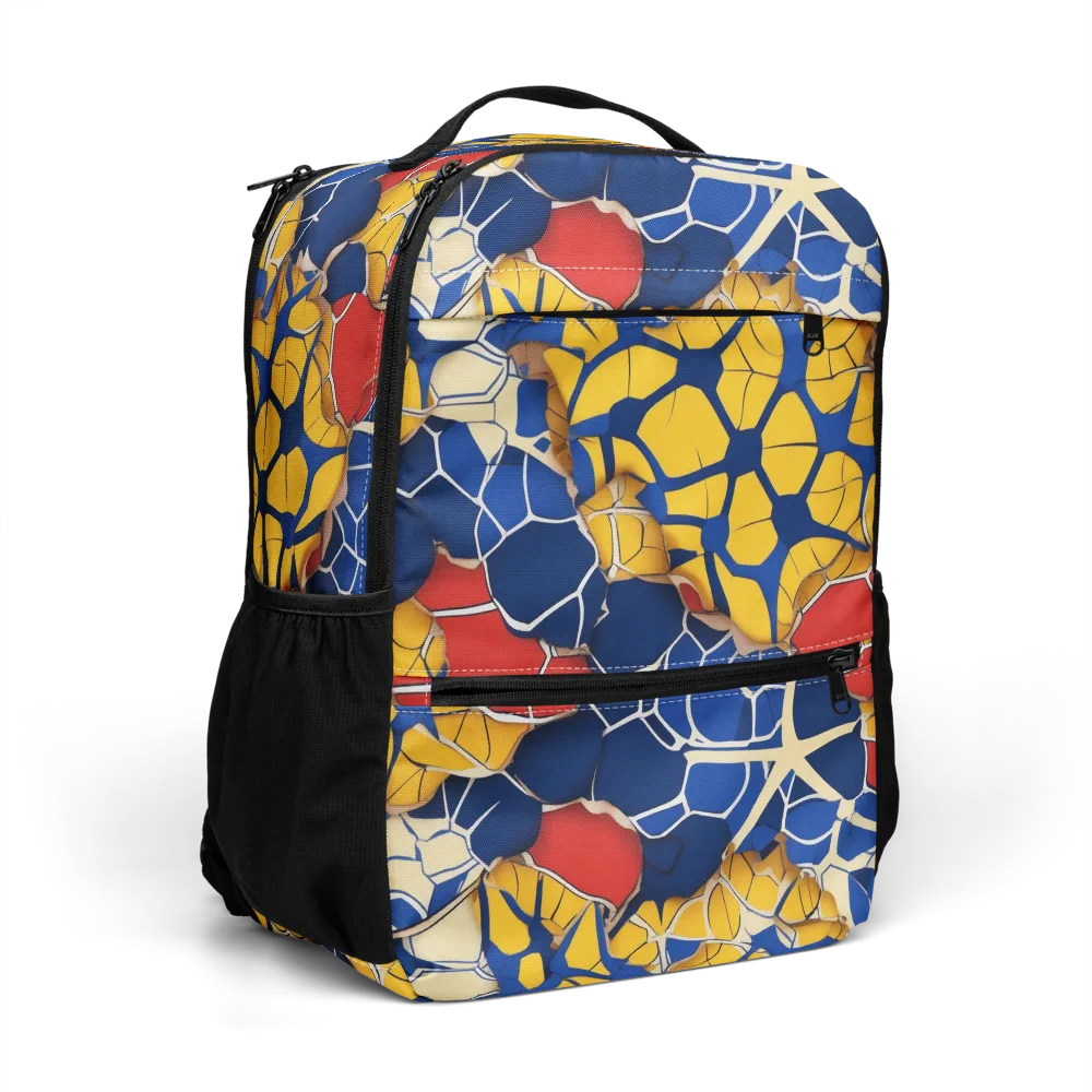 Cobalt Cellwork on Utility Backpack — Right Front