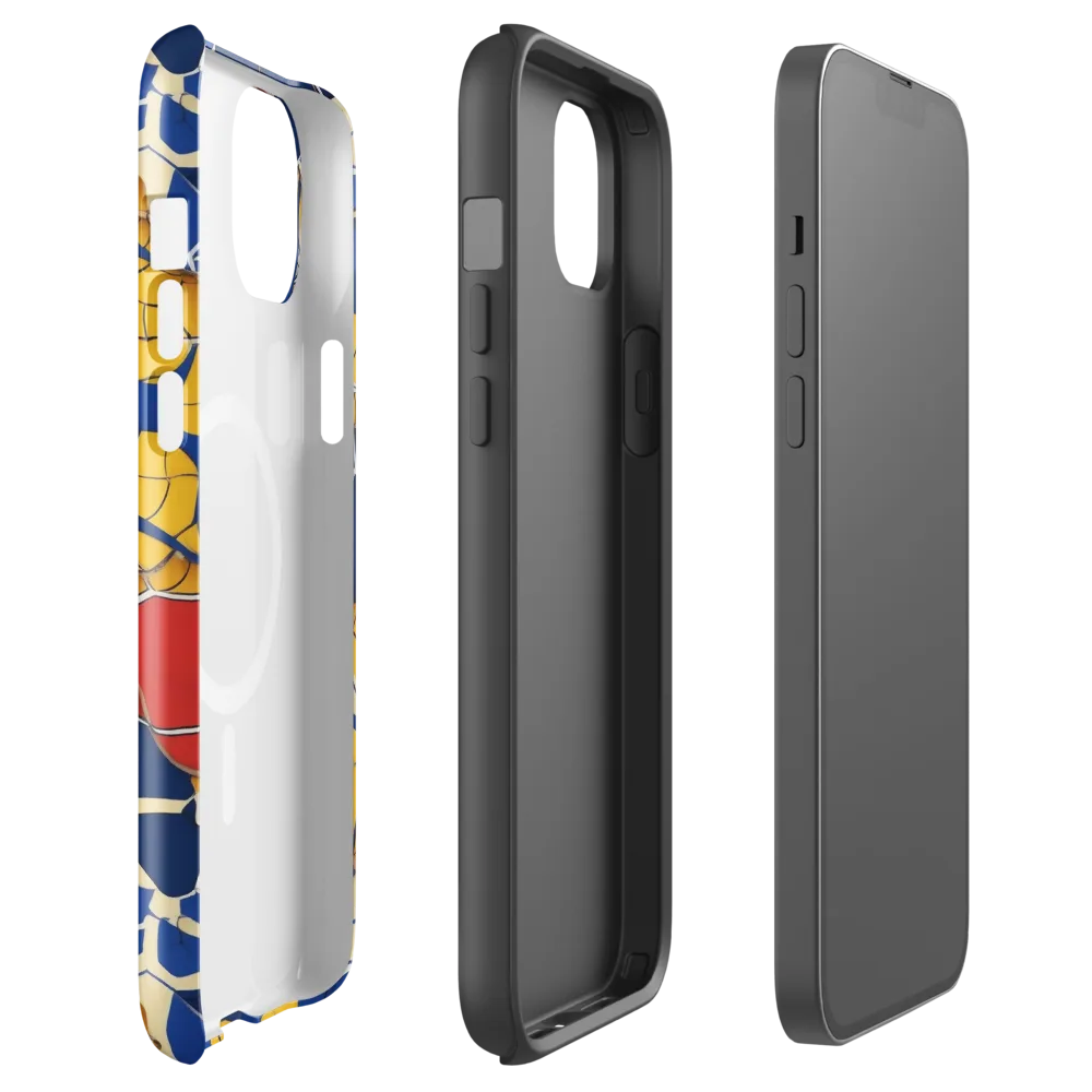 Cobalt Cellwork on MagSafe Tough Case for iPhone® — Front
