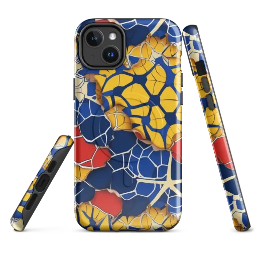 Cobalt Cellwork on a MagSafe Tough Case for iPhone®