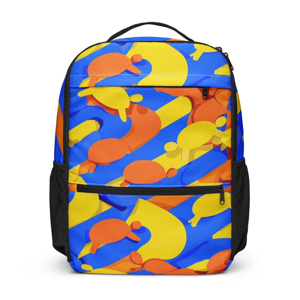 Electric Picnic on Utility Backpack — Front