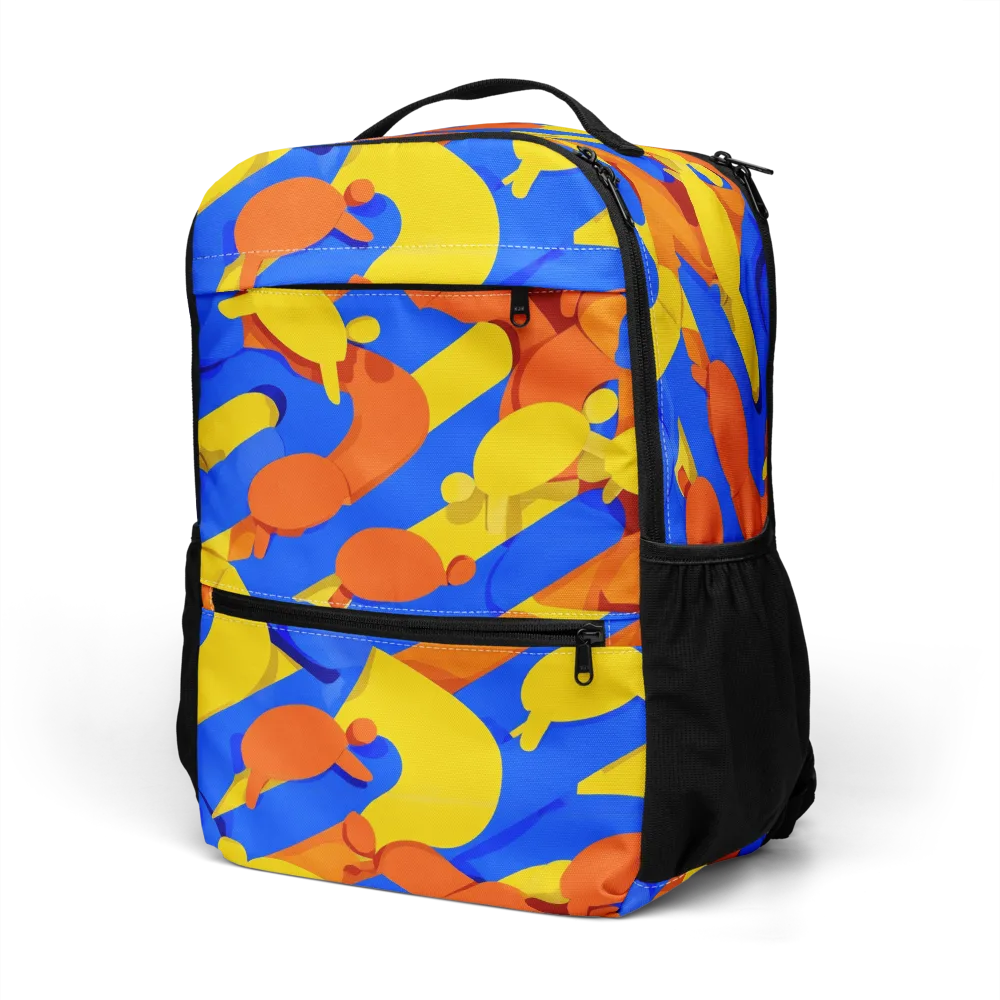 Electric Picnic on Utility Backpack — Left Front