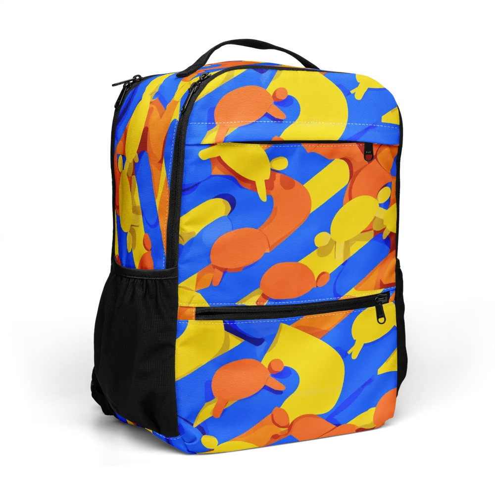 Electric Picnic on Utility Backpack — Right Front