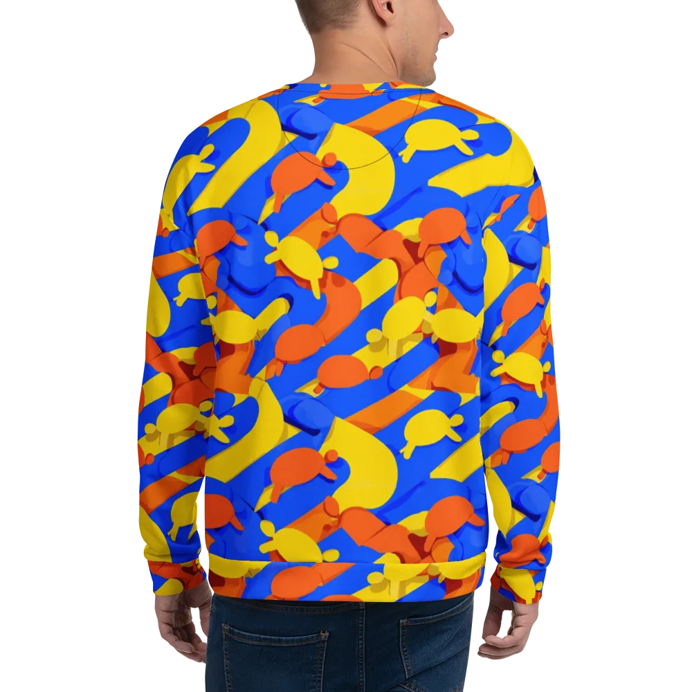 Electric Picnic on Sweatshirt — Back