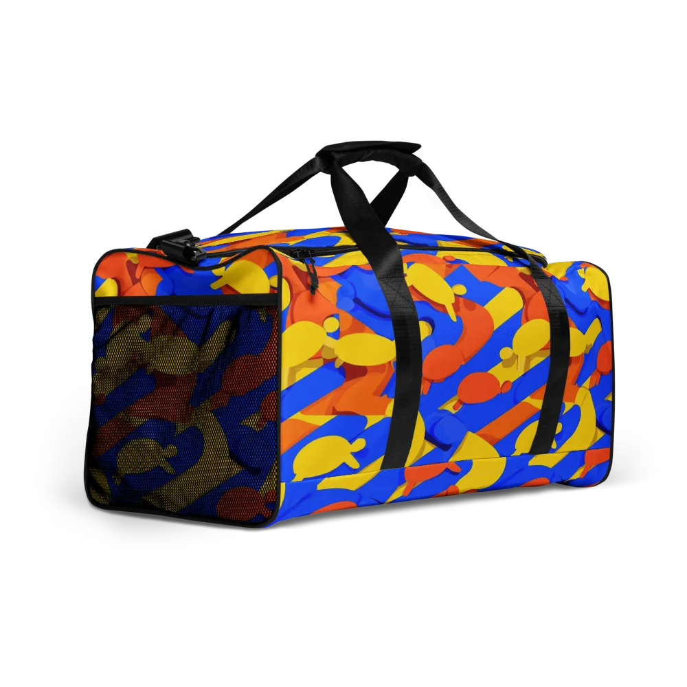 Electric Picnic on Duffle Bag — Right Front