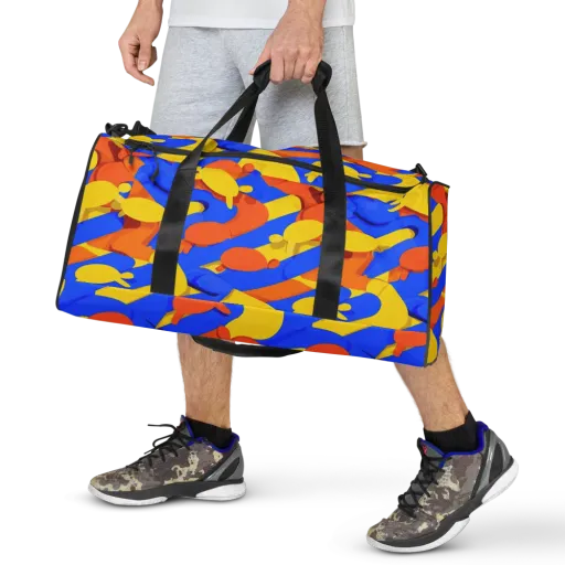 Electric Picnic on a Duffle Bag