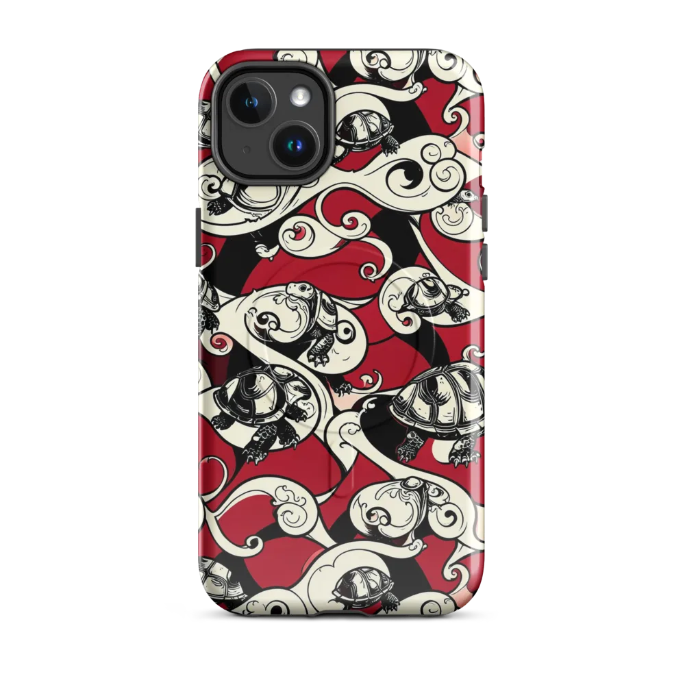 Crimson Tortoise on MagSafe Tough Case for iPhone® — Front