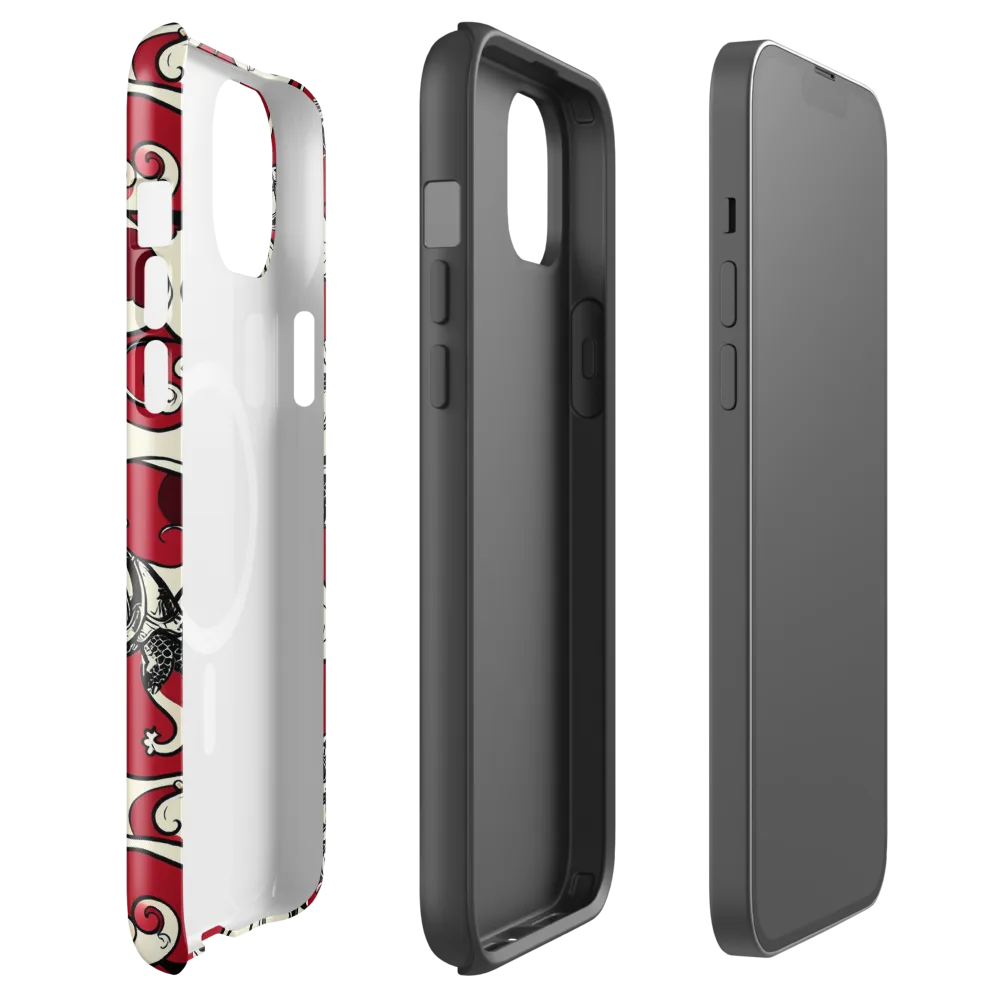 Crimson Tortoise on MagSafe Tough Case for iPhone® — Front