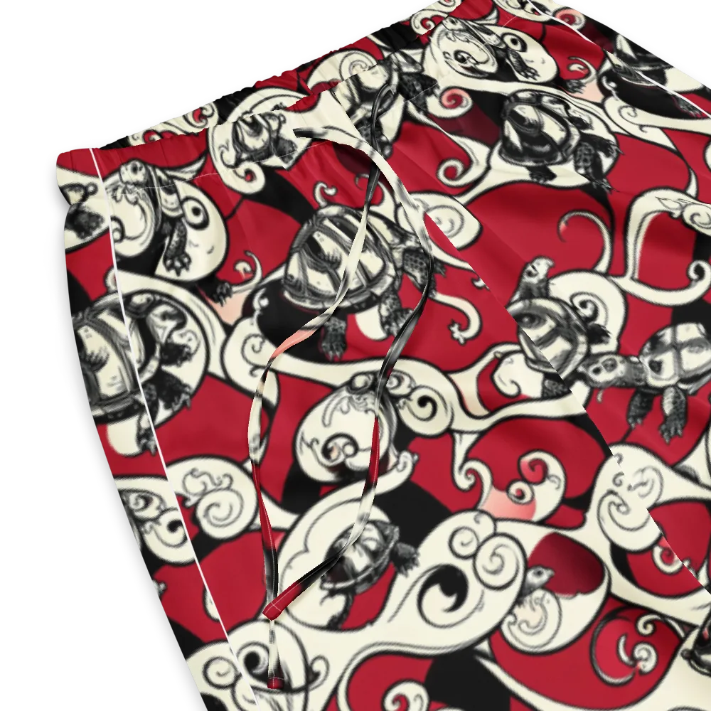Crimson Tortoise on Women's Pajama Pants — Product details