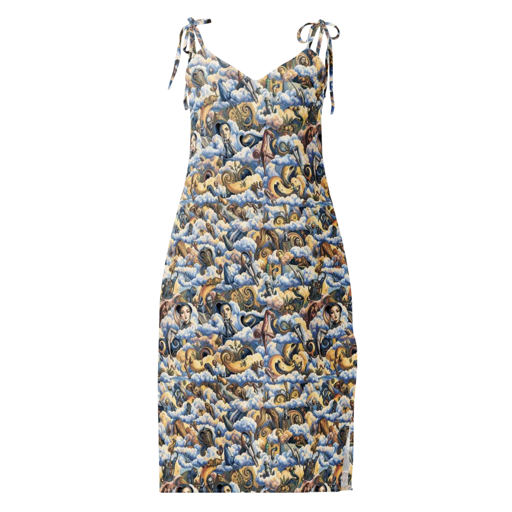 Cloud Cabinet on Slip Dress — Front