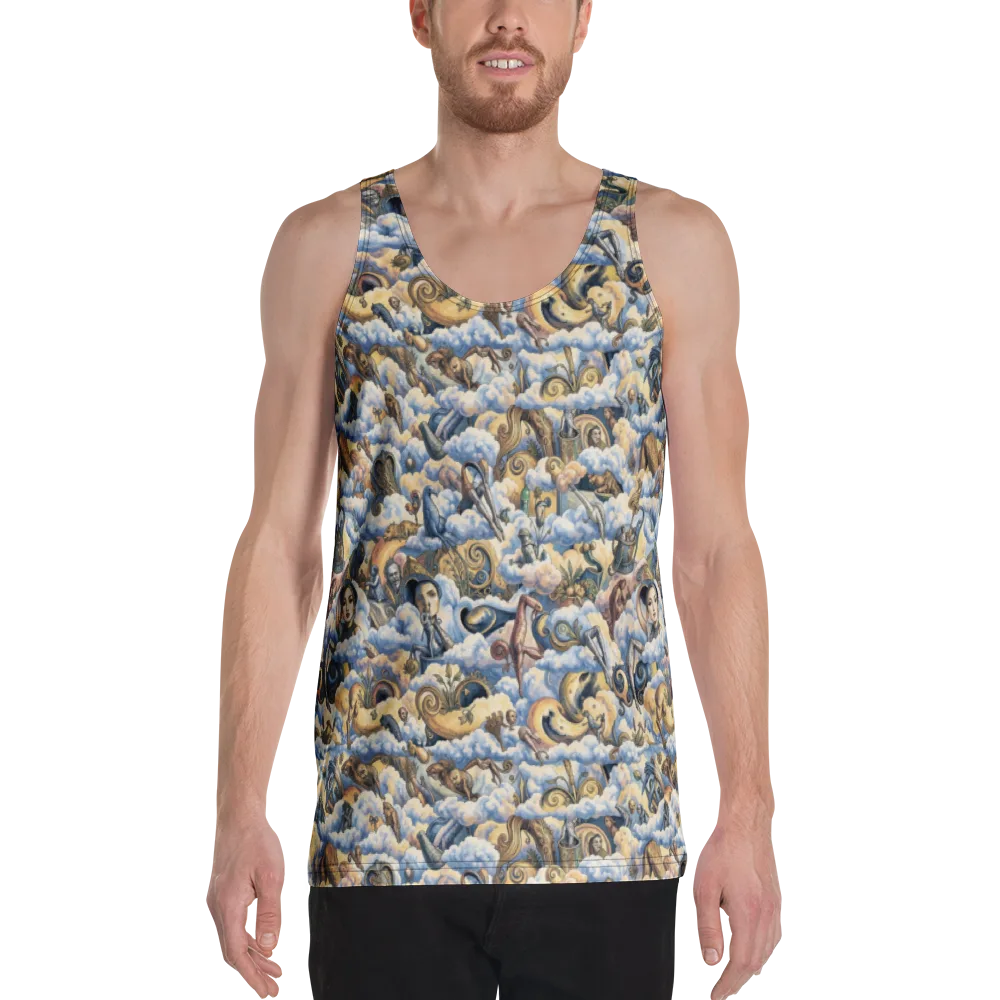 Cloud Cabinet on Men's Tank Top — Front