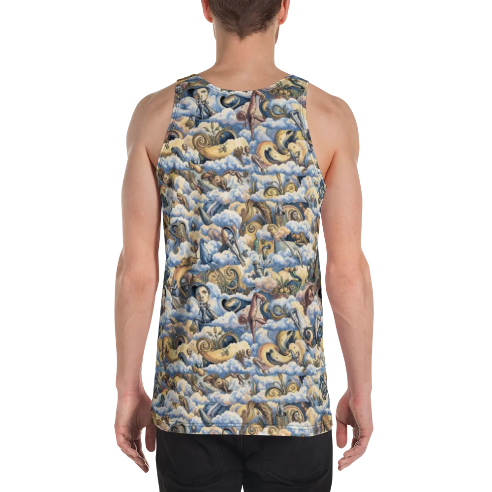 Cloud Cabinet on Men's Tank Top — Back