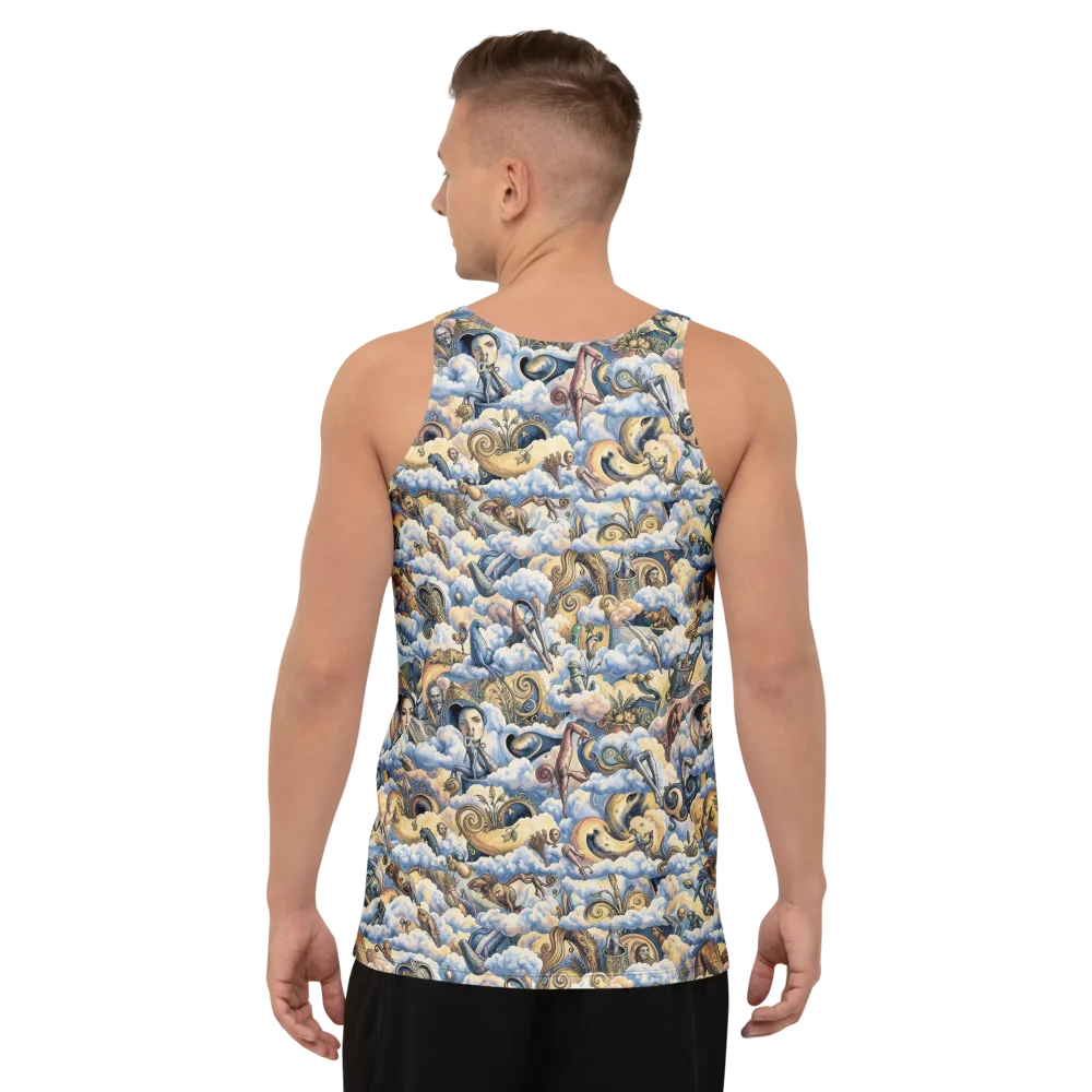 Cloud Cabinet on Men's Tank Top — Back