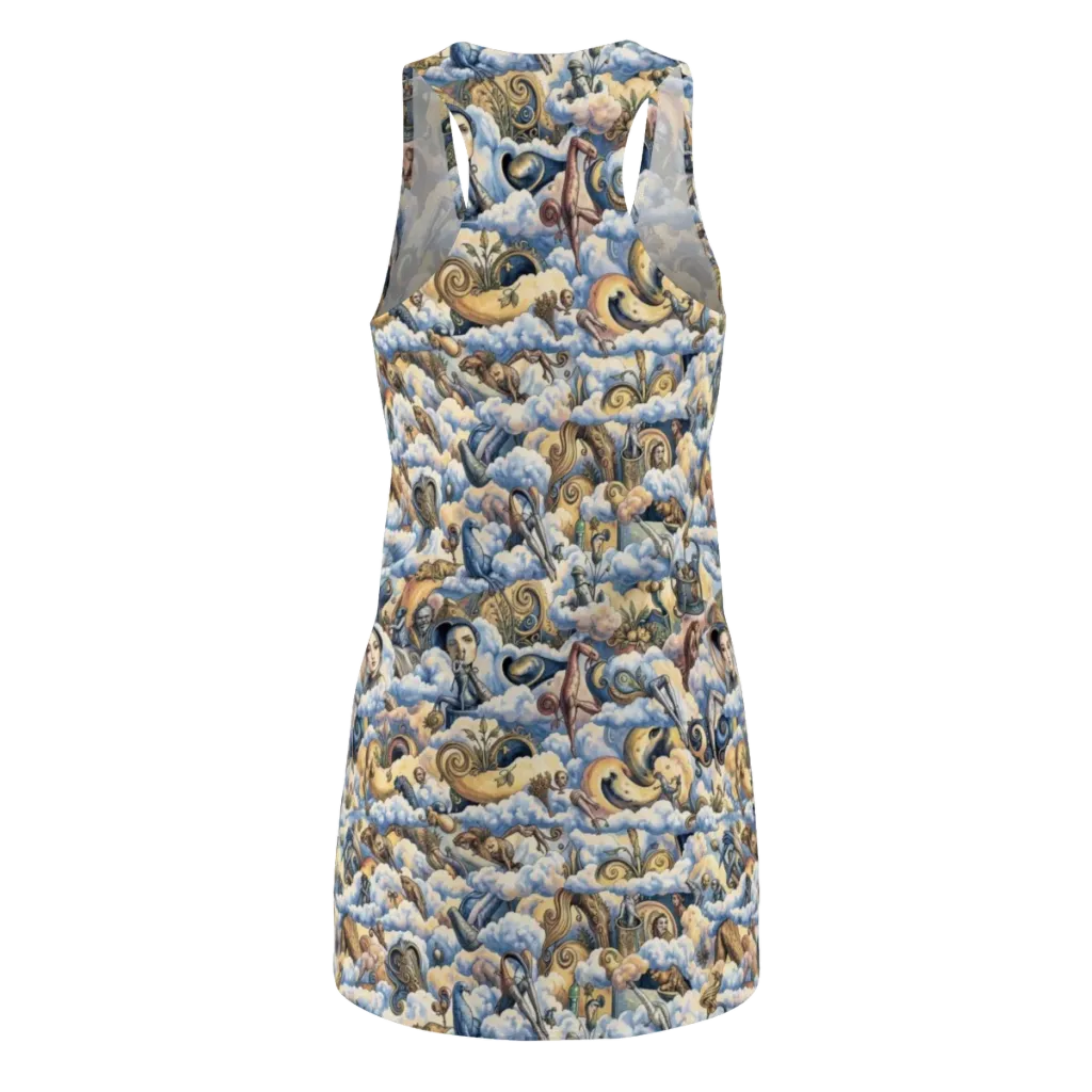 Cloud Cabinet on Racerback Dress — Back