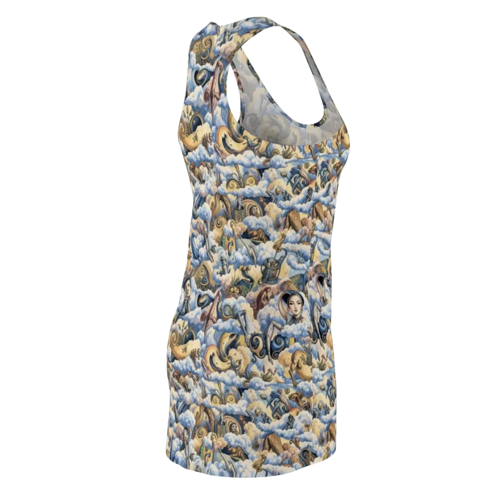 Cloud Cabinet on Racerback Dress — Back Side