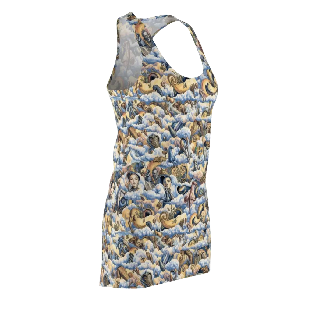 Cloud Cabinet on Racerback Dress — Front Side