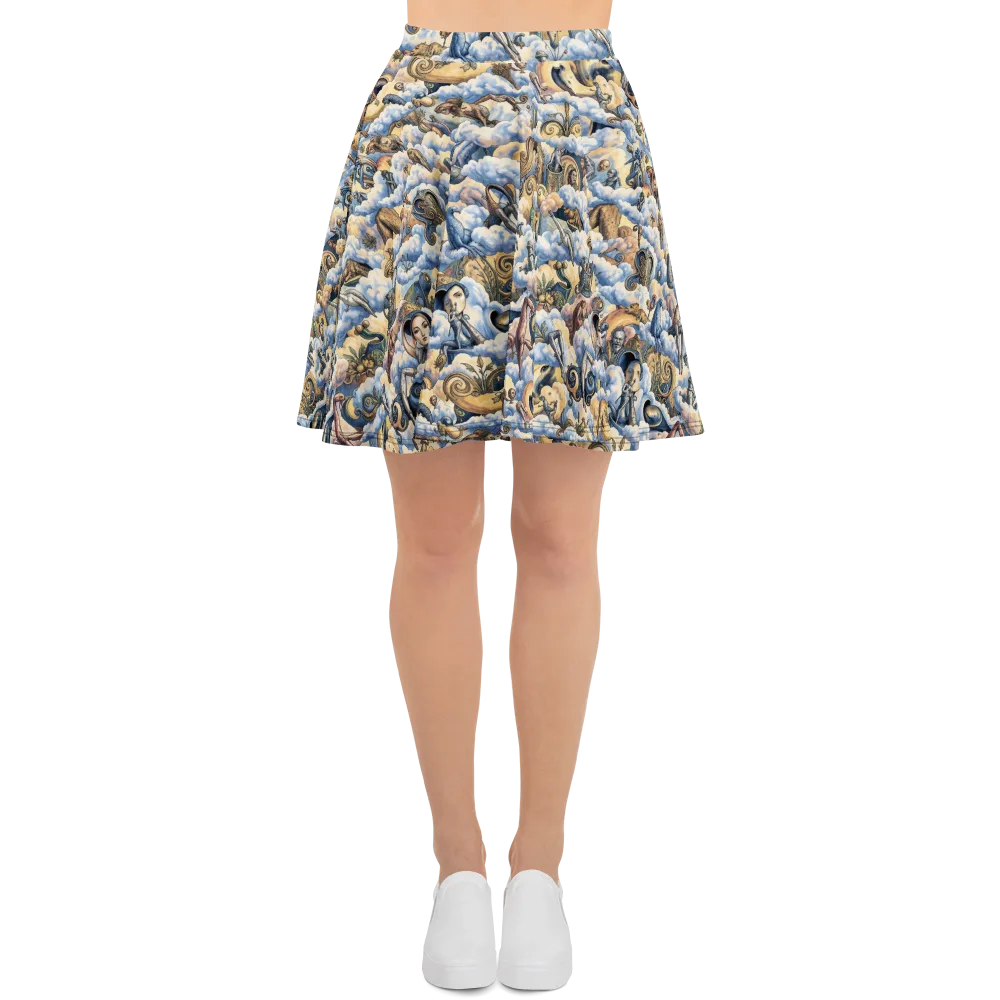 Cloud Cabinet on Skater Skirt — Front