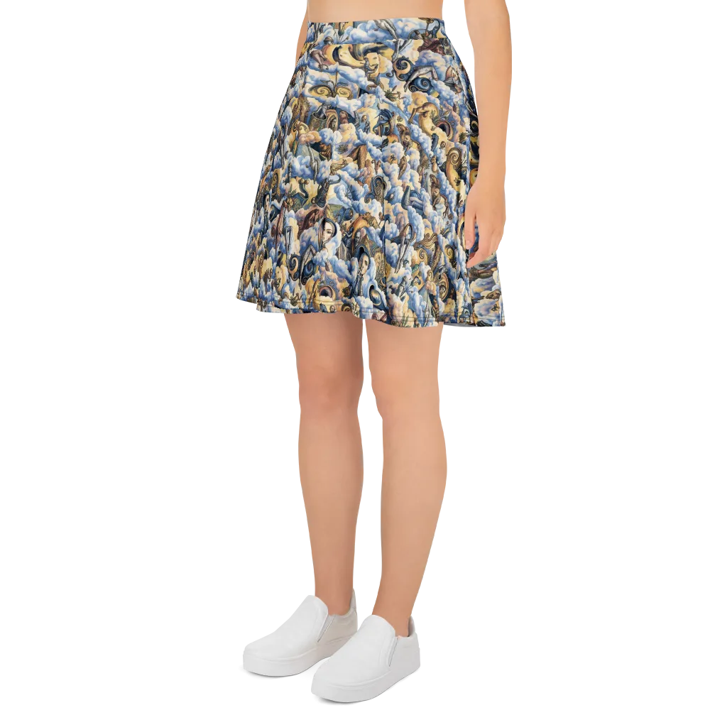 Cloud Cabinet on Skater Skirt — Left