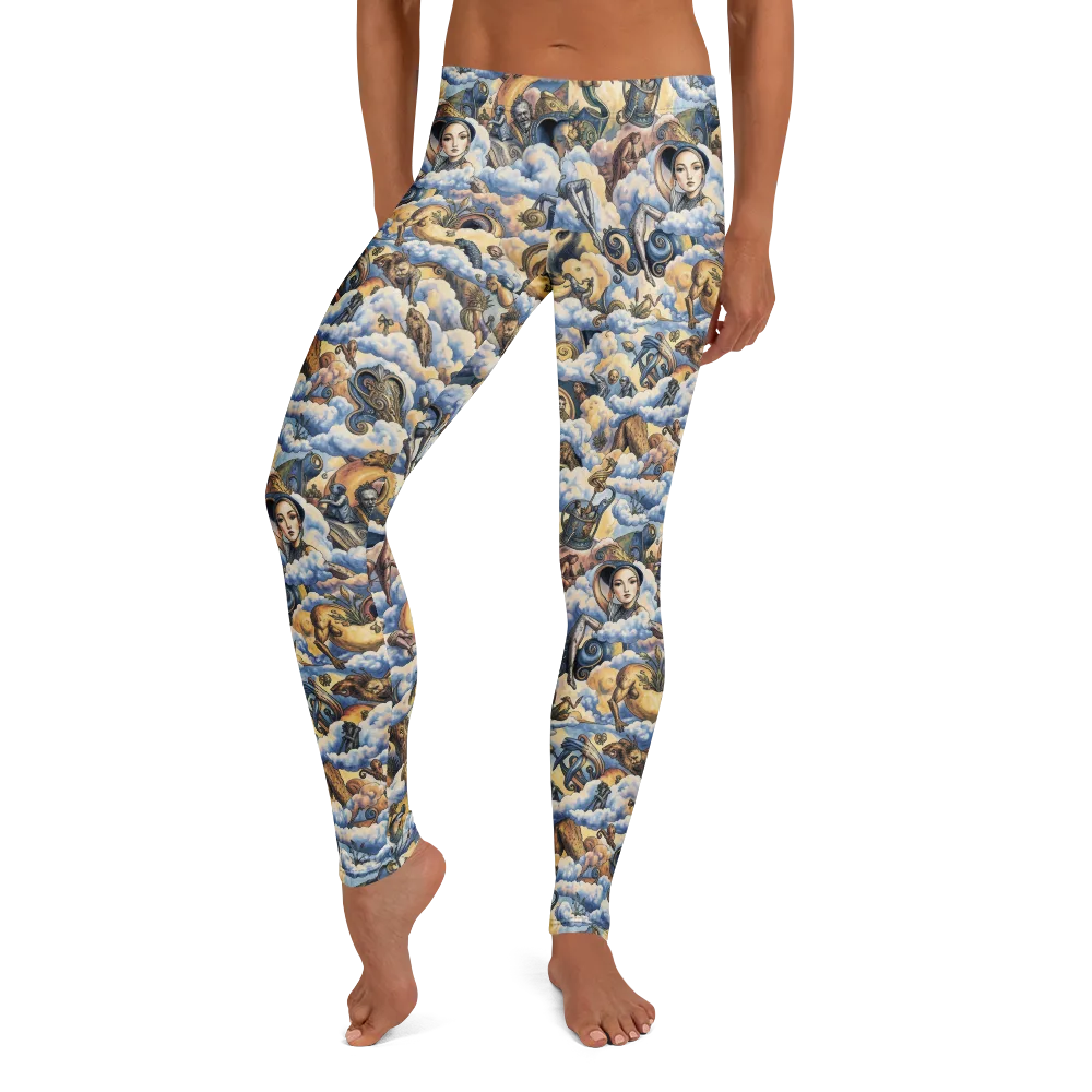 Cloud Cabinet on Leggings — Front