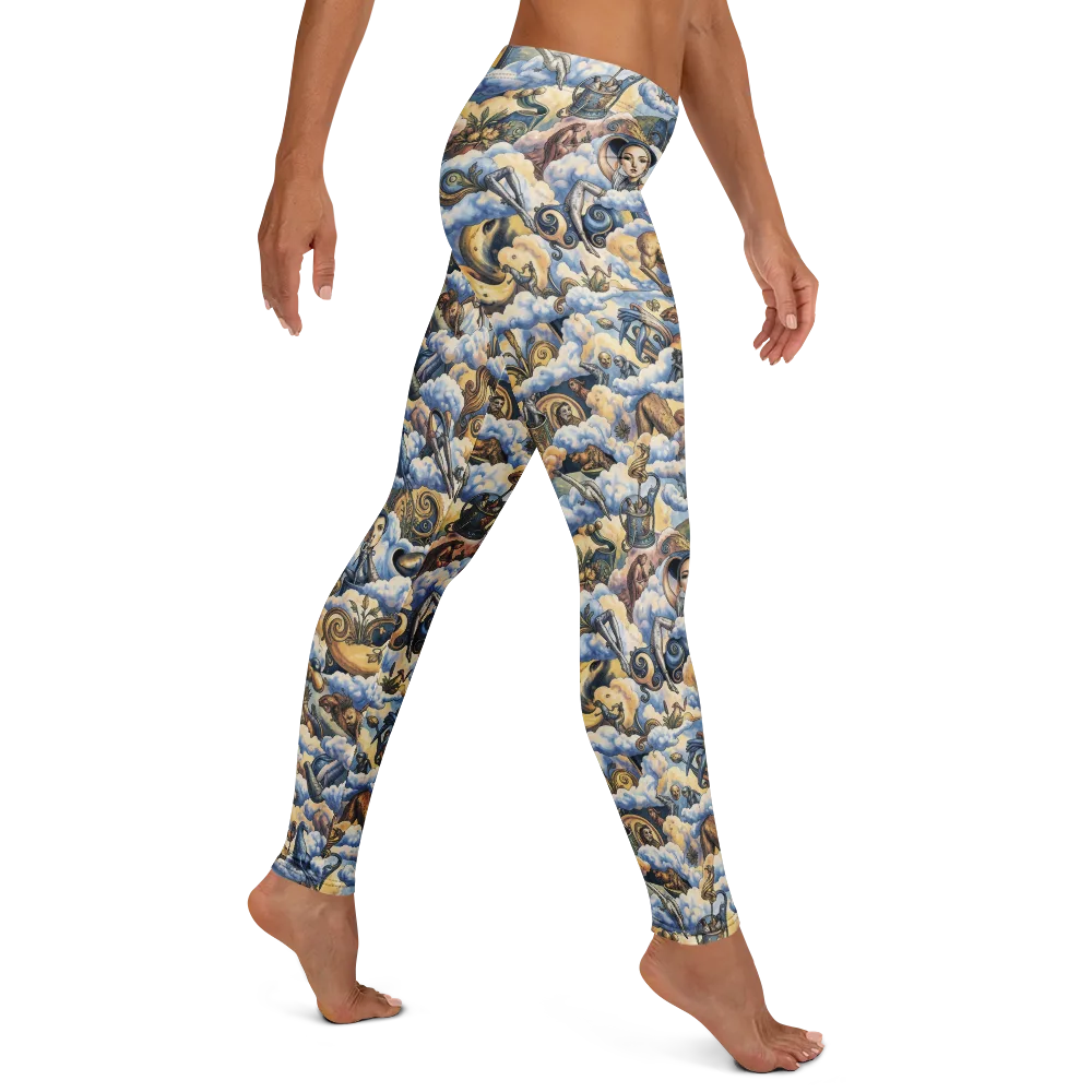 Cloud Cabinet on Leggings — Right