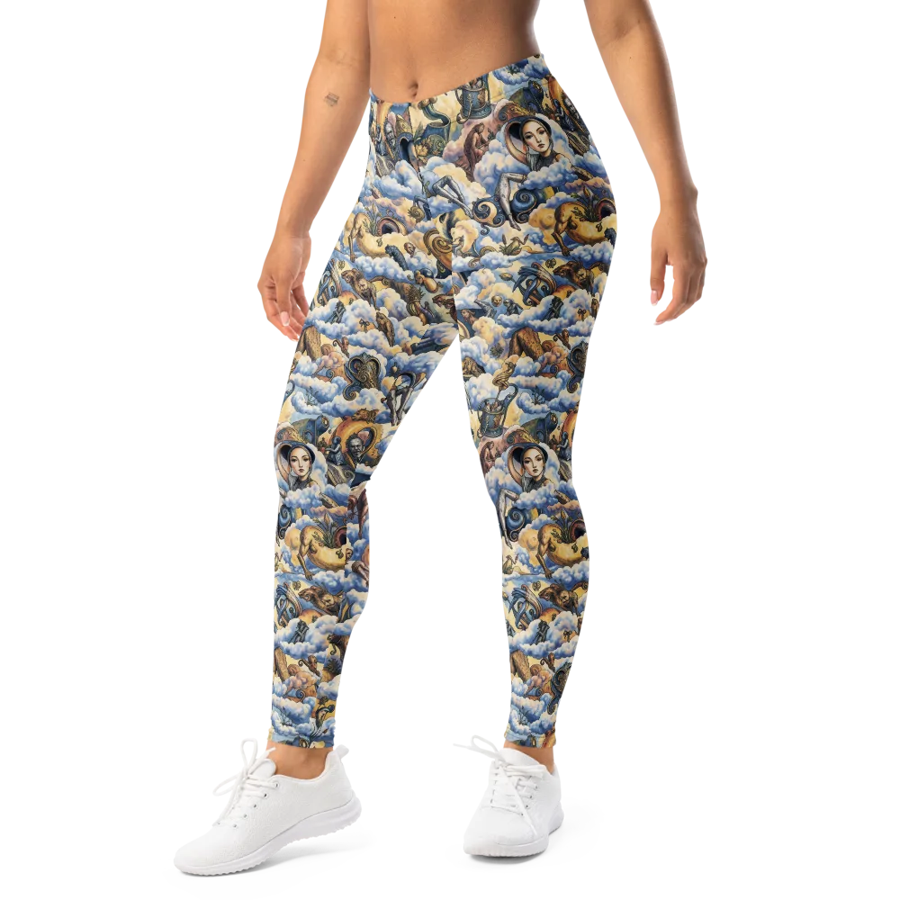 Cloud Cabinet on Leggings — Left Front