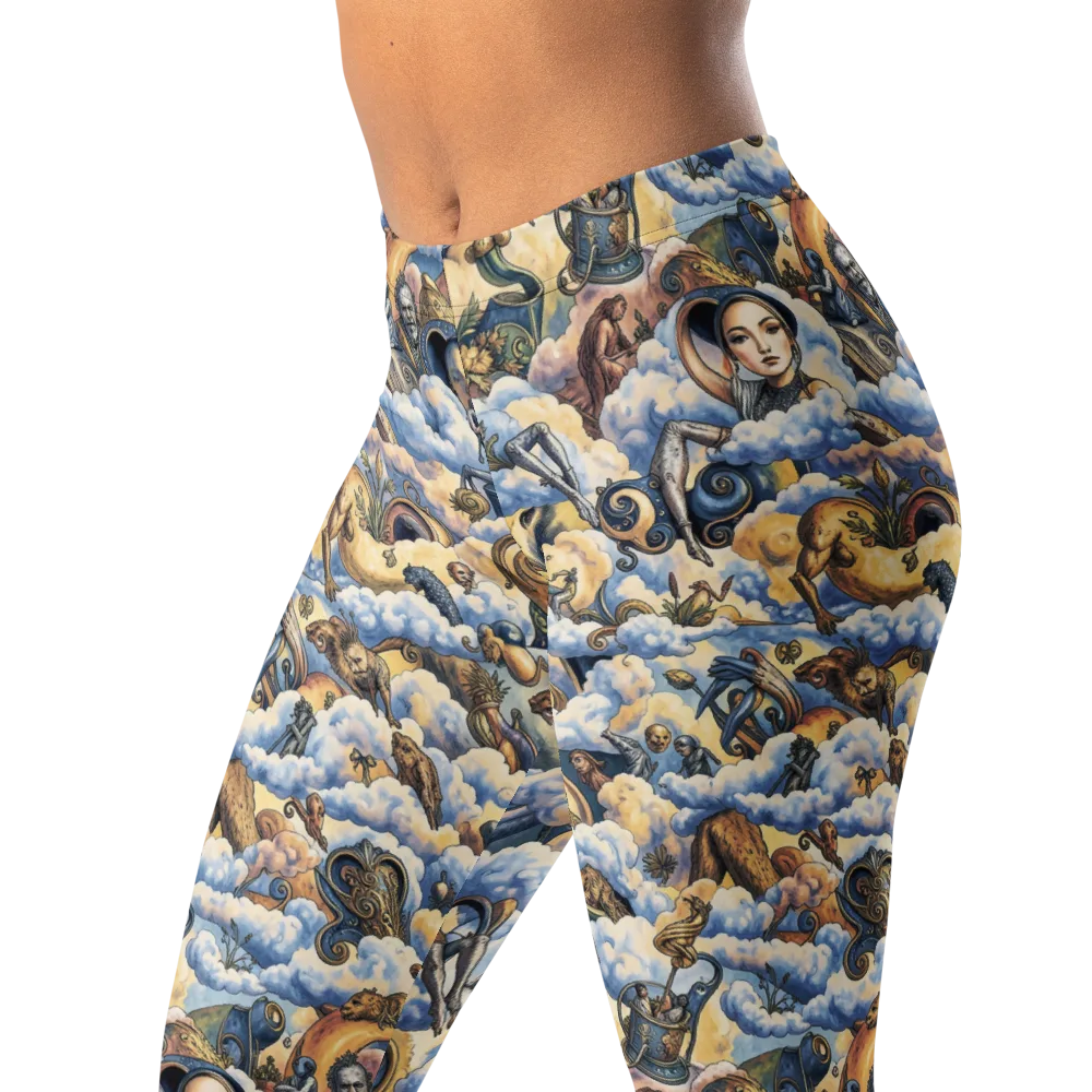 Cloud Cabinet on Leggings — Left Front