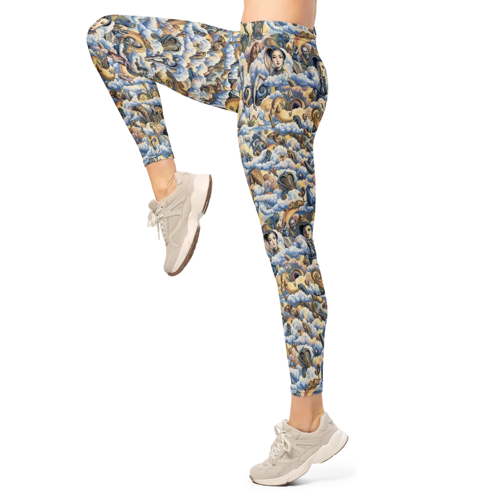 Cloud Cabinet on Leggings — Left