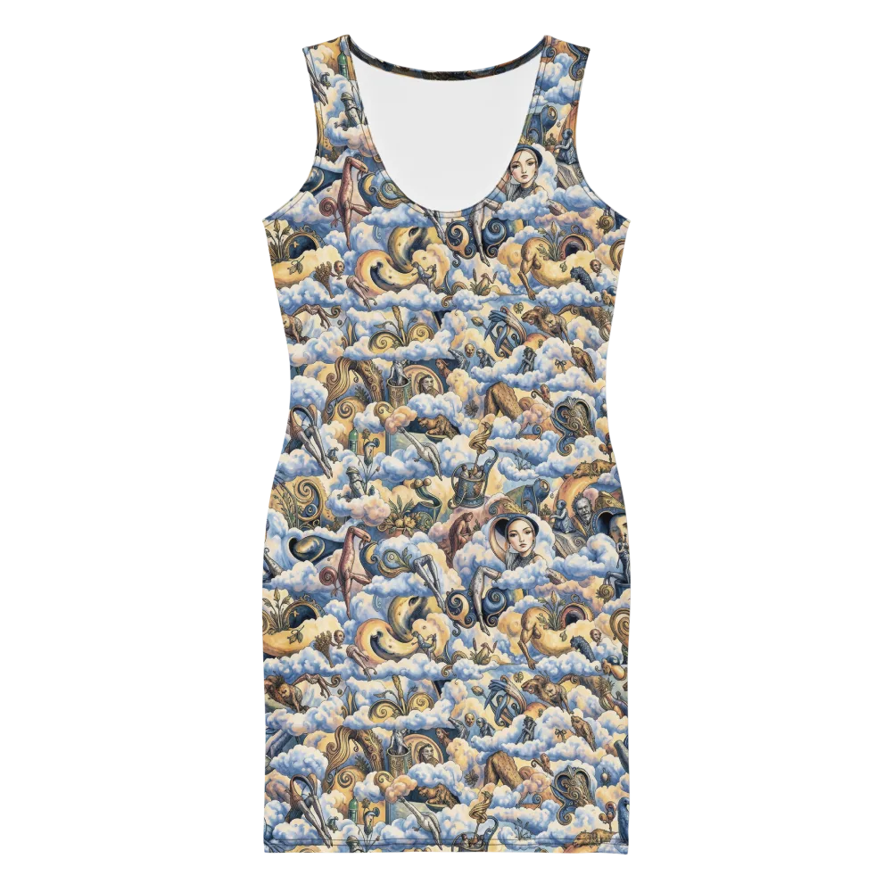 Cloud Cabinet on Bodycon Dress — Front