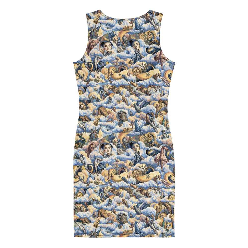 Cloud Cabinet on Bodycon Dress — Back