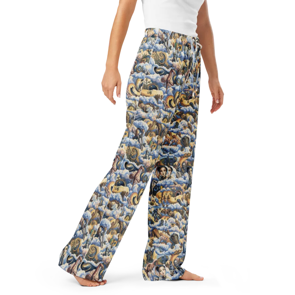 Cloud Cabinet on Women's Pajama Pants — Right Front