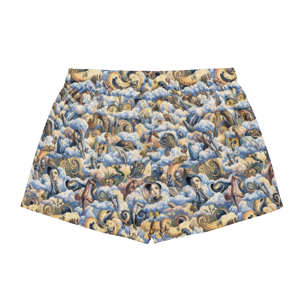 Cloud Cabinet on Women's Pajama Shorts — Back