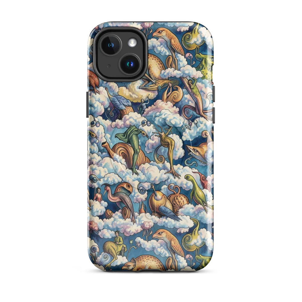 Cloud Menagerie on MagSafe Tough Case for iPhone® — Front