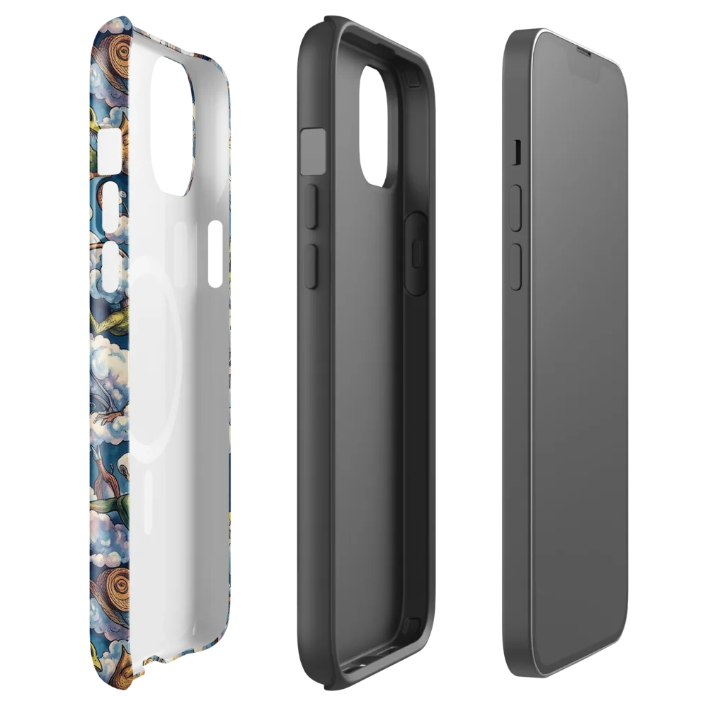 Cloud Menagerie on MagSafe Tough Case for iPhone® — Front